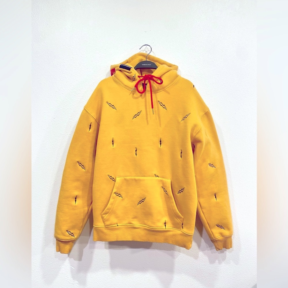 ⚡️ jugrnaut — all-over lightning bolt pullover hoodie ⚡️